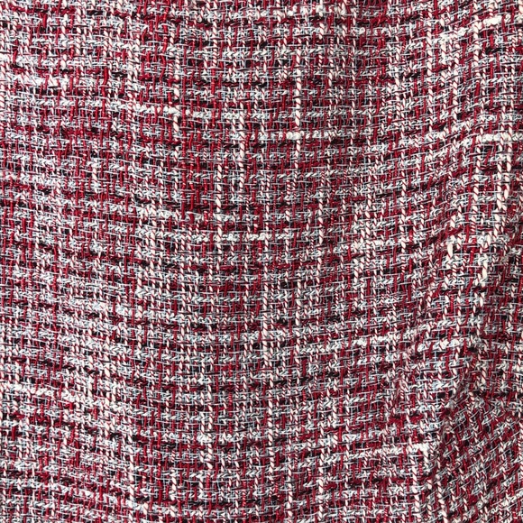 Banana Republic Pink Tweed Fit& Flare A-line Dress - Picture 6 of 11